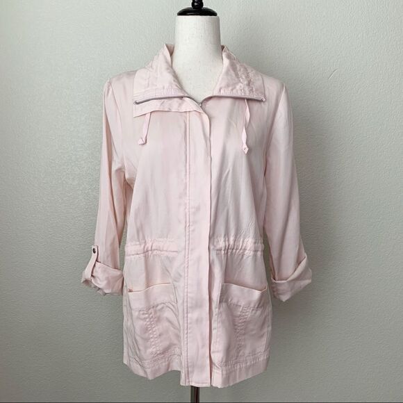 NWT Christopher & Banks 100% Lyocell Women’s Lightweight Jacket - Picture 1 of 12
